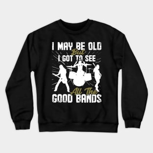 Rock Music Festival Concert Band Member Gift Crewneck Sweatshirt